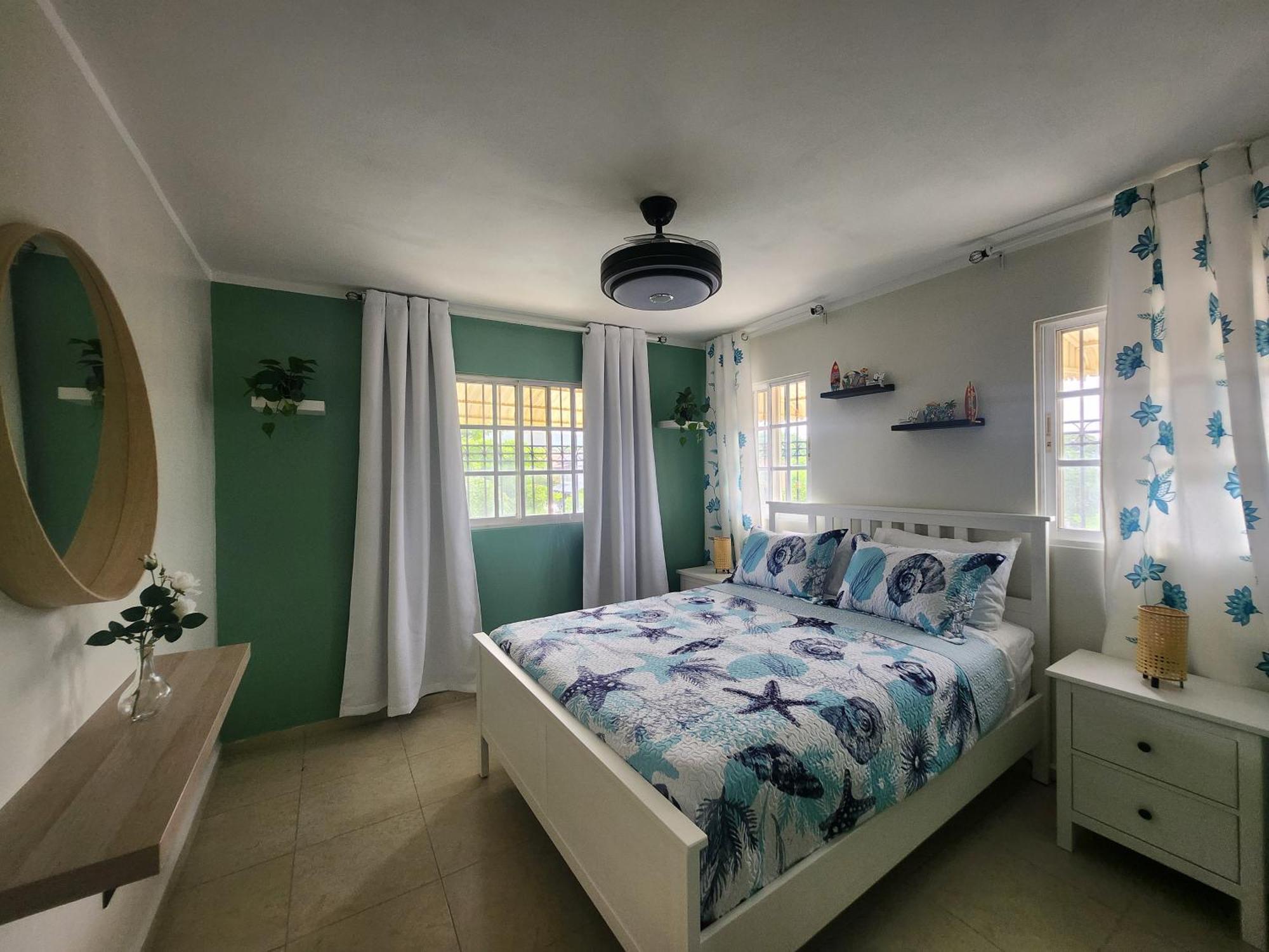 Casita Linda Larimar - 2Br Apartment With Rooftop, Bay Views, Fast Wifi, Near Beach In Barahona Ngoại thất bức ảnh