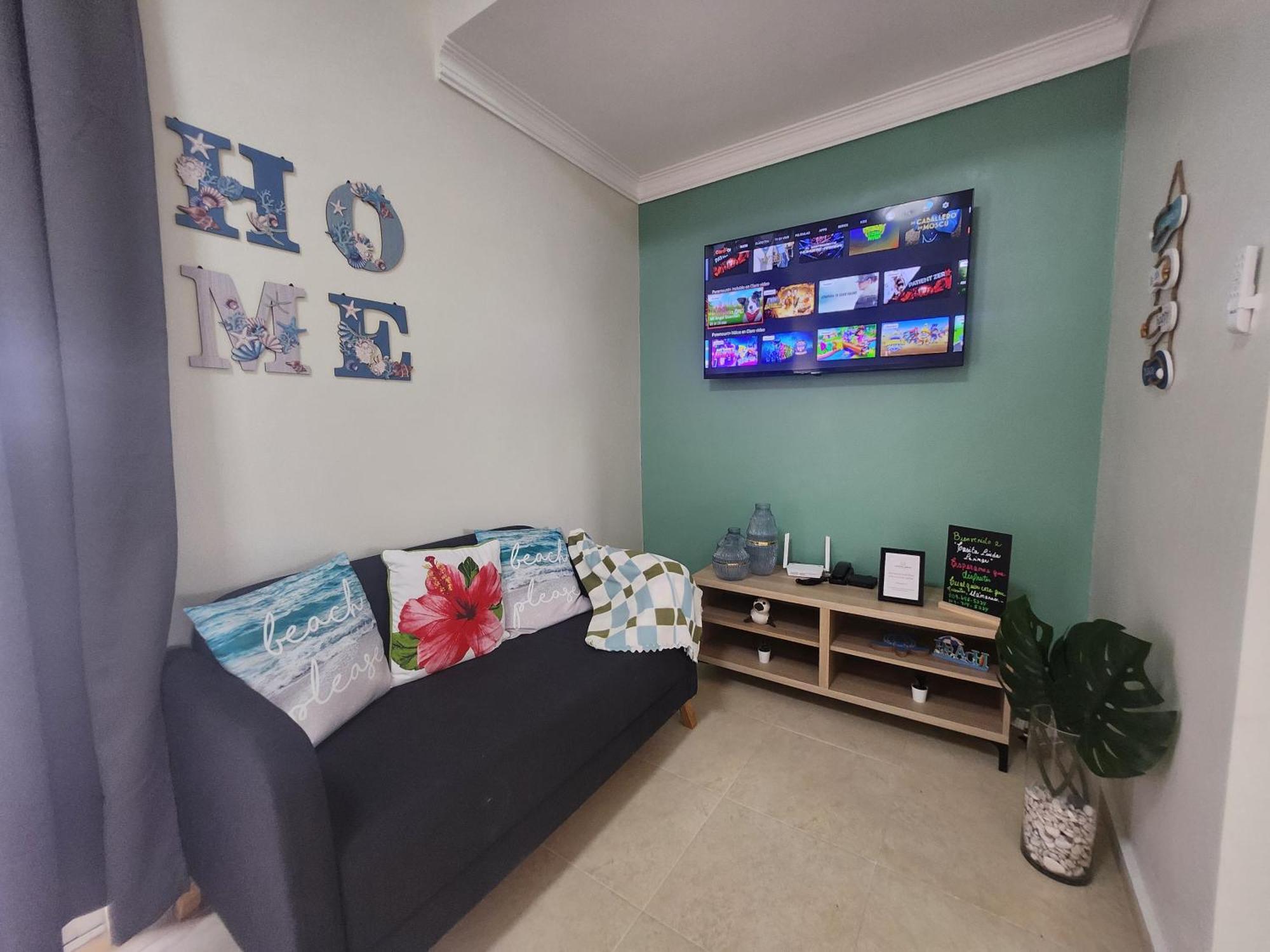 Casita Linda Larimar - 2Br Apartment With Rooftop, Bay Views, Fast Wifi, Near Beach In Barahona Ngoại thất bức ảnh