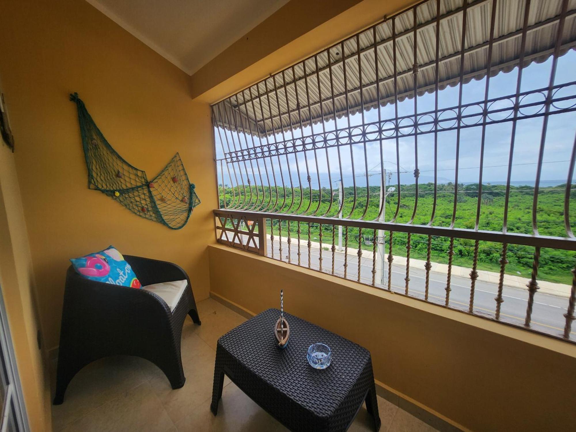 Casita Linda Larimar - 2Br Apartment With Rooftop, Bay Views, Fast Wifi, Near Beach In Barahona Ngoại thất bức ảnh