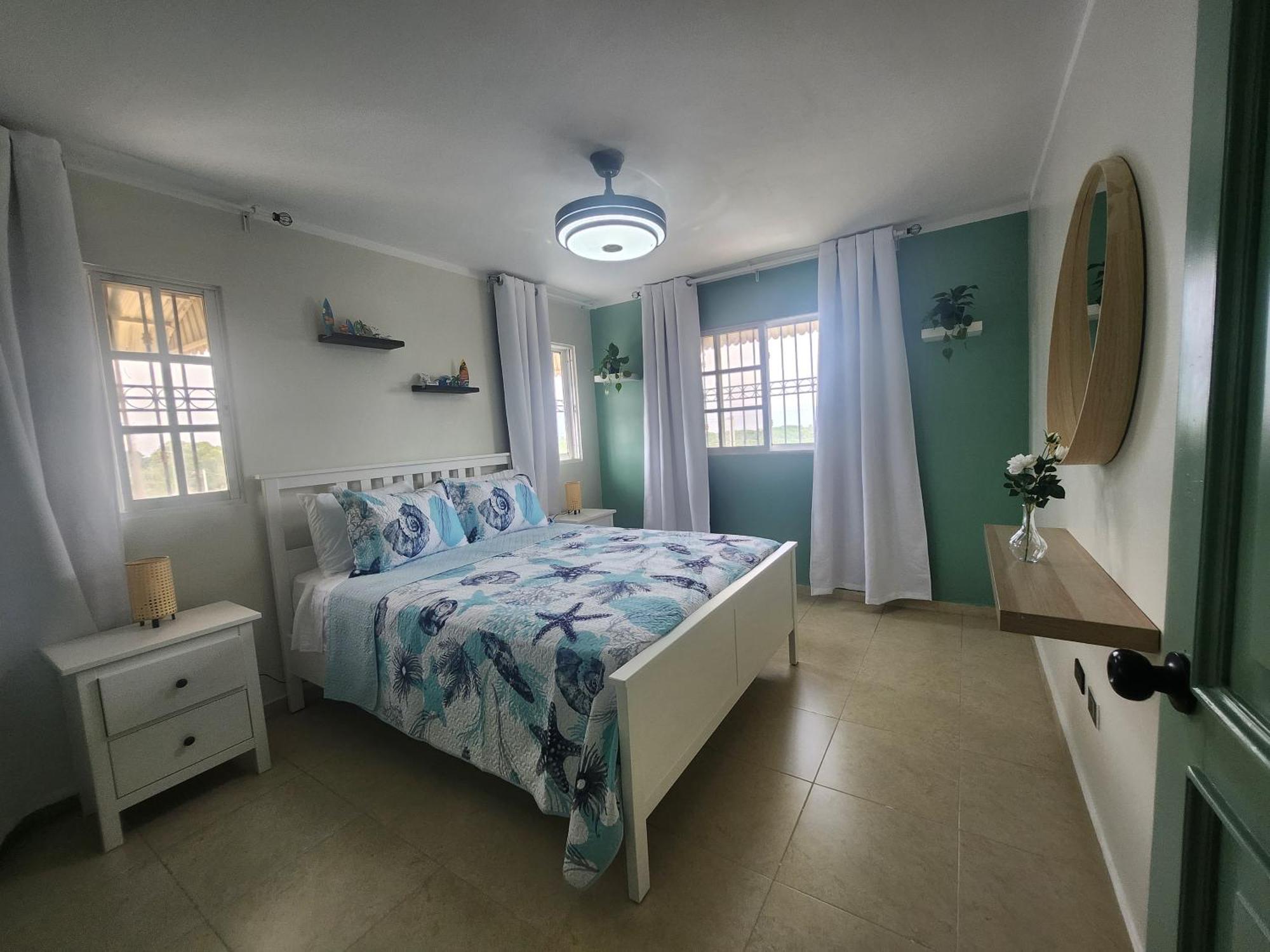 Casita Linda Larimar - 2Br Apartment With Rooftop, Bay Views, Fast Wifi, Near Beach In Barahona Ngoại thất bức ảnh